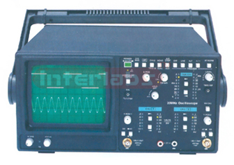 OSCILLOSCOPE, 20MHz, DUAL TRACE, WITH COMPONENT AND CONTINUITY TESTER